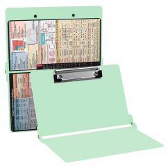 WhiteCoat Clipboard® - Mint Flight Medic Edition